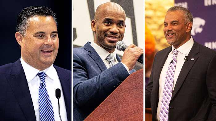 Sean Miller, Shaheen Holloway and Jerome Tang